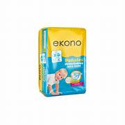 PAÑALES DESECHABLES PARA BEBE EKONO TALLA XG X 30 UND