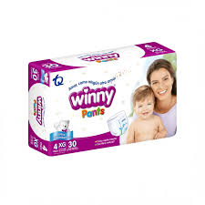 PAÑALES WINNY ETAPA 4 X 30 UNIDADES CENTRAL