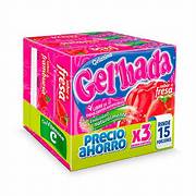 GELATINA GEL´HADA X 3 UNIDADES