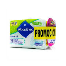 NOSOTRAS PLUS CANAL GEL X 10 UNIDADES CENTRAL