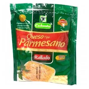 QUESO PARMESANA RALLADO X 40G CENTRAL