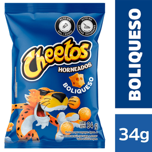 CHEETOS BOLIQUESO X 34G