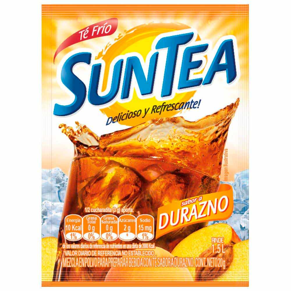 SUNTEA DURAZNO X 20 GR CENTRAL