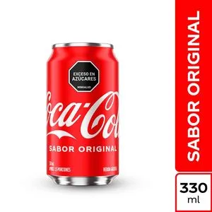 COCA-COLA ORIGINAL X 330 ML LATA CENTRAL
