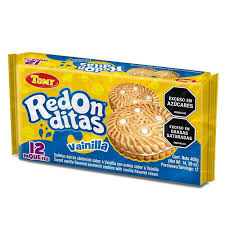 GALLETA REDONDITAS VAINILLA X 12 PAQUETES CENTRAL