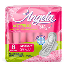 TOALLAS HIGIENICAS ANGELA X 8 UNIDADES CENTRAL